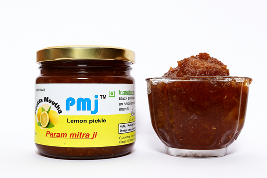 PMji khatta meetha lemon pickle